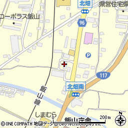 飯山建設会館周辺の地図