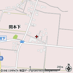 茨城県北茨城市関南町関本下831周辺の地図