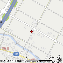 富山県魚津市蛇田458周辺の地図