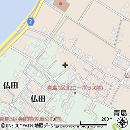 富山県魚津市仏田501周辺の地図