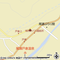 弥四郎小屋案内所周辺の地図