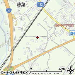 栃木県大田原市薄葉2296周辺の地図