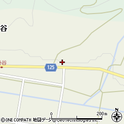 富山県黒部市朴谷554周辺の地図