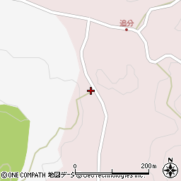 福島県矢祭町（東白川郡）下関河内（追分）周辺の地図