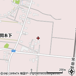 茨城県北茨城市関南町関本下825周辺の地図