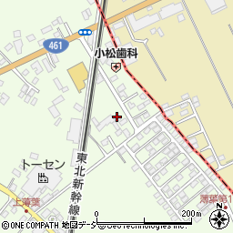 松月野崎店周辺の地図