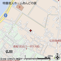 富山県魚津市仏田2280-1周辺の地図