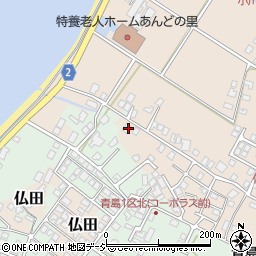 富山県魚津市仏田2707周辺の地図