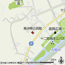 島沖崎公民館周辺の地図