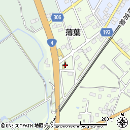 栃木県大田原市薄葉2706周辺の地図