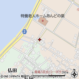 富山県魚津市仏田3446-1周辺の地図