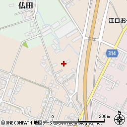 富山県魚津市仏田1253周辺の地図