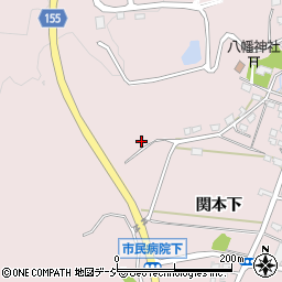 茨城県北茨城市関南町関本下1113周辺の地図