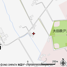 栃木県大田原市荻野目419-2周辺の地図