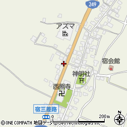 石川県羽咋郡宝達志水町宿チ127-2周辺の地図