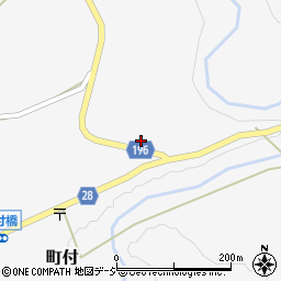 茨城県警察本部　大子警察署町付駐在所周辺の地図