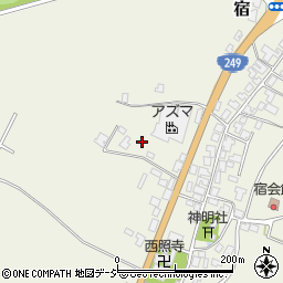 石川県羽咋郡宝達志水町宿ニ周辺の地図