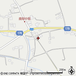 栃木県大田原市鹿畑165周辺の地図