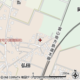 富山県魚津市仏田976周辺の地図