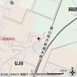 富山県魚津市仏田966周辺の地図