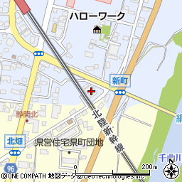 長野県飯山市飯山新町201周辺の地図