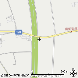 栃木県大田原市鹿畑229-2周辺の地図