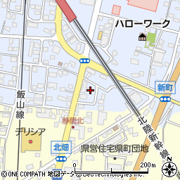 長野県飯山市飯山新町282周辺の地図