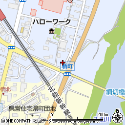 長野県飯山市飯山新町204周辺の地図