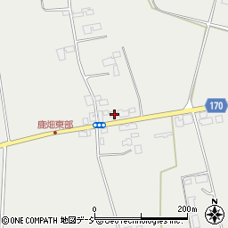 栃木県大田原市鹿畑619-4周辺の地図