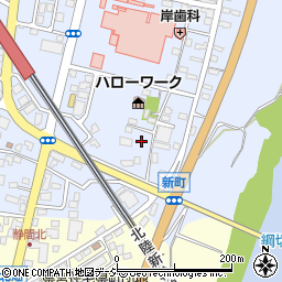 長野県飯山市飯山新町208周辺の地図