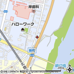 長野県飯山市飯山新町194周辺の地図