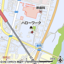 長野県飯山市飯山新町187周辺の地図