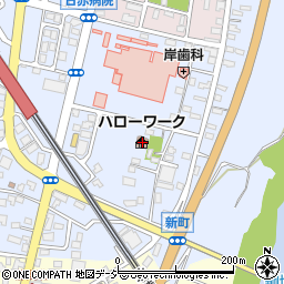 長野県飯山市飯山新町186周辺の地図