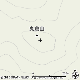丸倉山周辺の地図