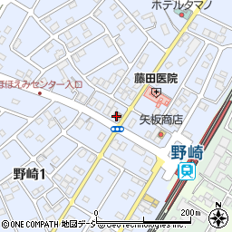 大田原野崎郵便局 ＡＴＭ周辺の地図