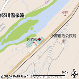 旅館若竹の庄周辺の地図