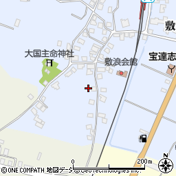 石川県羽咋郡宝達志水町敷浪ト周辺の地図