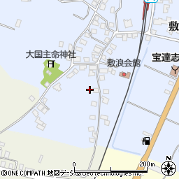 石川県宝達志水町（羽咋郡）敷浪（ト）周辺の地図