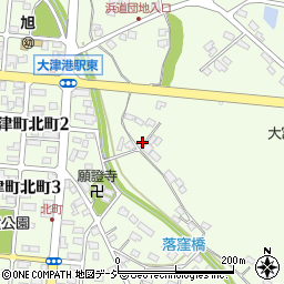 茨城県北茨城市大津町北町646周辺の地図