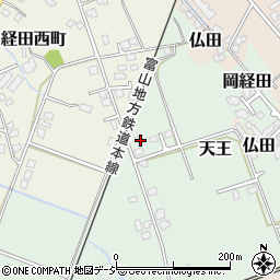 富山県魚津市天王40周辺の地図