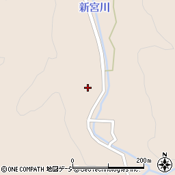 石川県羽咋郡宝達志水町新宮ニ周辺の地図