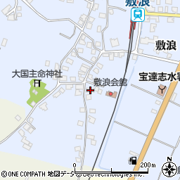 石川県羽咋郡宝達志水町敷浪チ79周辺の地図