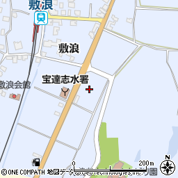 石川県羽咋郡宝達志水町敷浪壱周辺の地図