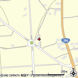 栃木県大田原市狭原1224周辺の地図