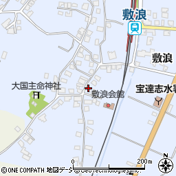 石川県羽咋郡宝達志水町敷浪チ81周辺の地図