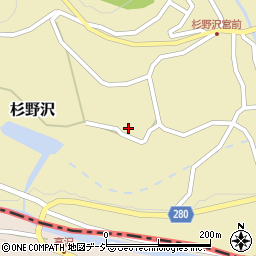 新潟県妙高市杉野沢2729周辺の地図