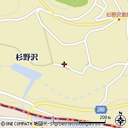 新潟県妙高市杉野沢2727周辺の地図