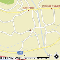 新潟県妙高市杉野沢2510-1周辺の地図