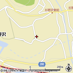 新潟県妙高市杉野沢2591周辺の地図