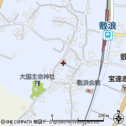 石川県羽咋郡宝達志水町敷浪ト71周辺の地図
